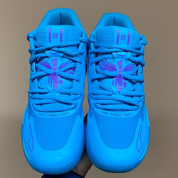 PUMA LaMelo Ball MB.01 Men’s Basketball Sneakers “Blue” Size 11